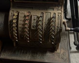 vintage National Cash Register