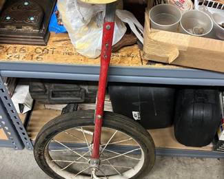 vintage Hedstrom unicycle