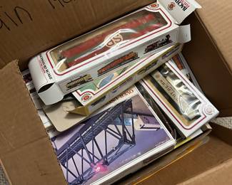 vintage Bachmann model train items