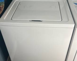 white Kenmore top-load washing machine