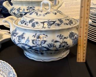Blue Danube Covered Soup Tureen