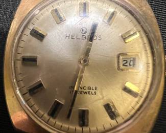 vintage Helbros  watch face
