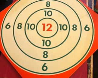vintage target board