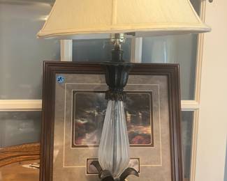 Micheal Berman vintage table lamp