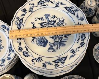 Blue Danube Blue & White Plates