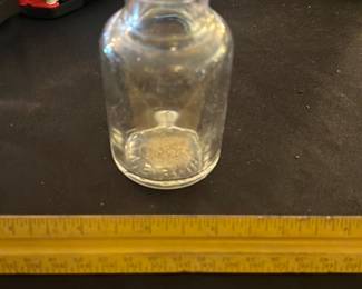 vintage glass jar
