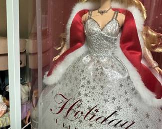 Mattel Holiday Celebration 2001 Barbie Doll
