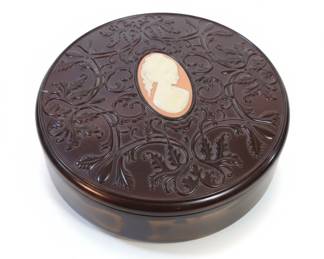 Vintage Avon Cameo Powder Box