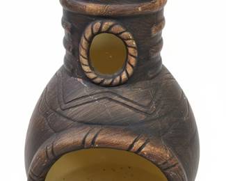 Ceramic Chiminea Candle Holder or Planter