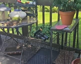 Metal Folding Dog Crate
