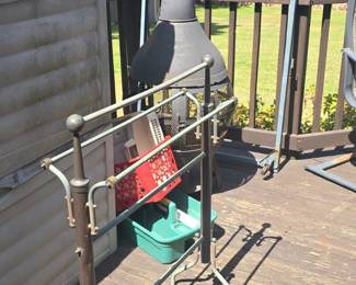 Sonora Outdoor Iron Chimenea Fireplace