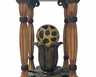 Figural Table Lamp with Giraffe Motif