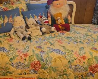 Ralph Lauren Evelyn Yellow Floral Quilt