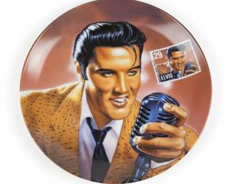 Elvis Presley The Rock and Roll Legend Delphi Collector Plate