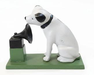 RCA Victor Nipper Dog with Phonograph Bank