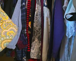 Assorted Womens Clothing Lot Including Designer and Vintage Pieces