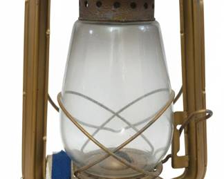 Vintage Dietz Junior Brass Kerosene Lantern