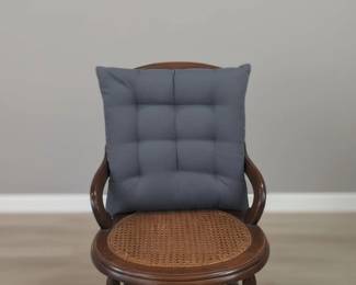 Jacob Josef Kohn Walnut Bendwood Ladder Back Side Chair, Circa s second image