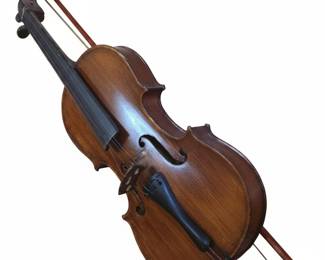 Vintage Violin with Bow and Case