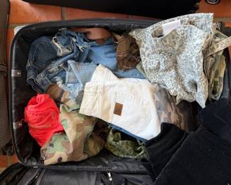 women's closet estate sale  - clothing, shoes, accessories, vintage clothing