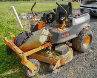 Non-working Scag zero turn mower