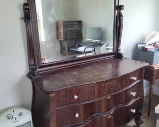 Antique oak dresser
