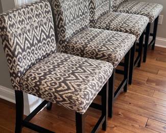 Kitchen counter chair stools, set of 4