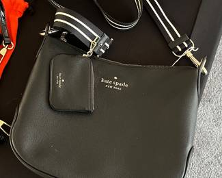 Black Kate Spade New York Rosie Crossbody bag with coin purse