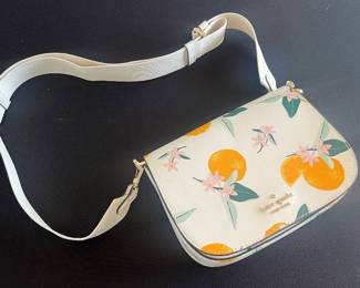 Kate Spade New York Orange Toss saddlebag