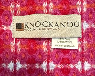 Knockando Woolmill Geelong Lambswool Scarf