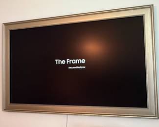 Samsung The Frame TV with Deco TV Frames Premiere Collection Bezel