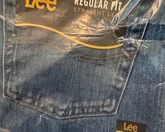 Lee Regular Fit Straight Leg Jeans