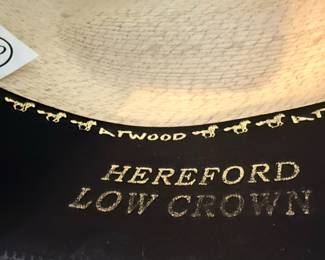 Atwood Hereford 15X Low Crown Cowboy Hat