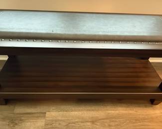 Upholstered Storage Coffee Table