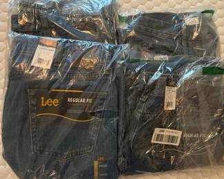 Lee Regular Fit Straight Leg Jeans