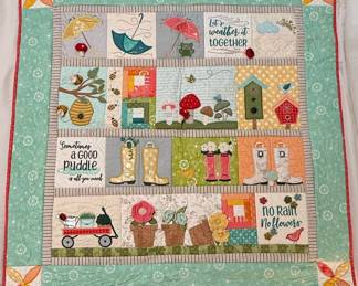 Kimberbell Spring Showers and Vintage Boardwalk Quilts