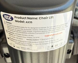 VOCIC AX35 Electric Transfer Chair Lift