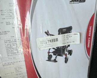 Pride Mobility Jazzy Carbon Power Wheelchair