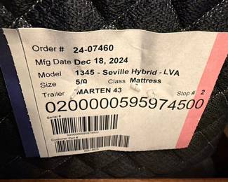 Therapedic Seville Hybrid LVA Mattress, Queen 