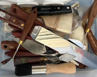 Arteza & Master's Touch Art Supply Bundle with RGM Palette Knives