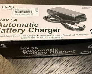 UPG 24V 5A Automatic Battery Charger 24BC5000T-4