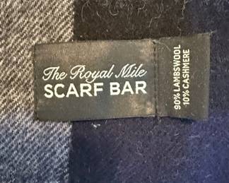 The Royal Mile Scarf Bar Plaid Scarf