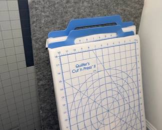 June Tailor Quilter's Cut 'n Press II and Assorted Crafting Supplies