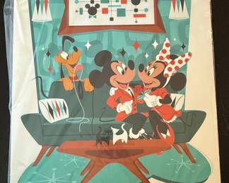Scooter "So This Is Love" Disney Limited Edition Canvas