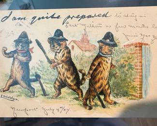 Louis Wain Postcard Collection