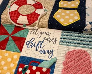 Kimberbell Spring Showers and Vintage Boardwalk Quilts