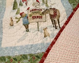 Santa's Tree Farm Style Quilt