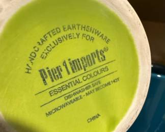 Pier 1 Imports Essential Colours Dinnerware Style
