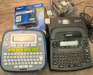 Brother P-Touch Label Maker Bundle (PT-D200 and PT-1890)