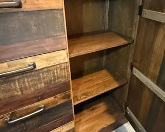 Cindy Crawford Home Rustic Wood Dresser